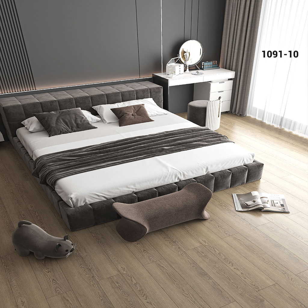 decoration of wood grain waterproof laminate floor