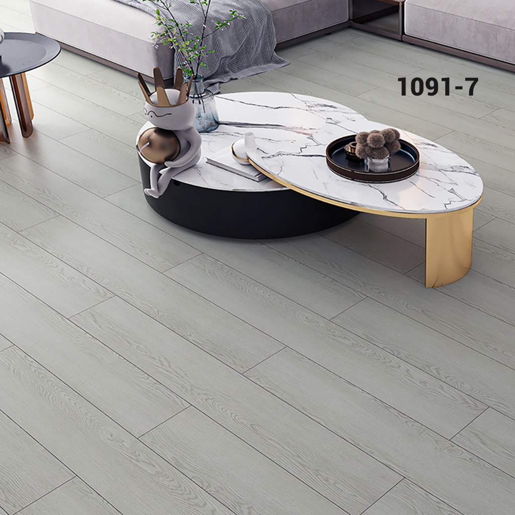 decoration of wood grain waterproof laminate floor