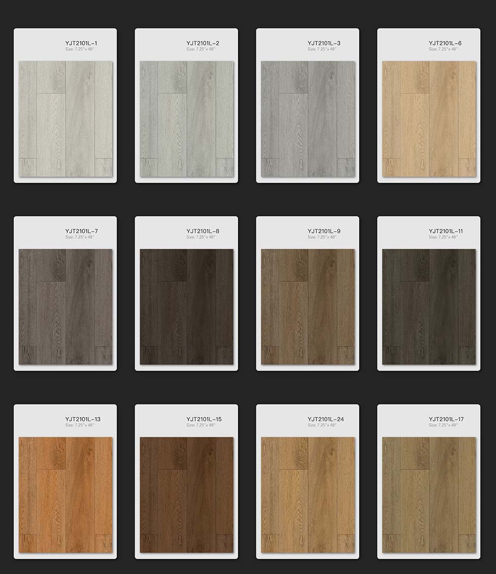 100% waterproof SPC flooring planks