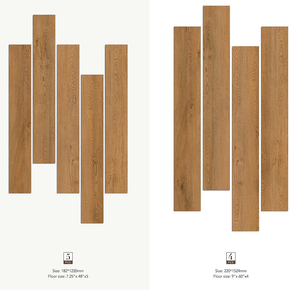 100% waterproof SPC flooring planks